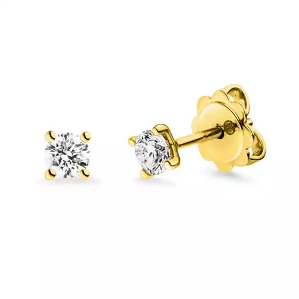 Ohrschmuck Solitär Eva